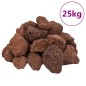 vidaXL Lavagranulat 25 kg Rot 5-8 cm vidaXL Lavagranulat 25 kg Rot 5-8 cm