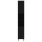 vidaXL Badschrank Schwarz 30x30x190 cm Holzwerkstoff vidaXL Badschrank Schwarz 30x30x190 cm Holzwerkstoff