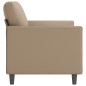 vidaXL 2-Sitzer-Sofa Cappuccino-Braun 120 cm Kunstleder vidaXL 2-Sitzer-Sofa Cappuccino-Braun 120 cm Kunstleder