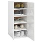 vidaXL Schuhschrank Hochglanz-Weiß 32x35x70cm Holzwerkstoff vidaXL Schuhschrank Hochglanz-Weiß 32x35x70cm Holzwerkstoff