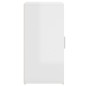 vidaXL Schuhschrank Hochglanz-Weiß 32x35x70cm Holzwerkstoff vidaXL Schuhschrank Hochglanz-Weiß 32x35x70cm Holzwerkstoff