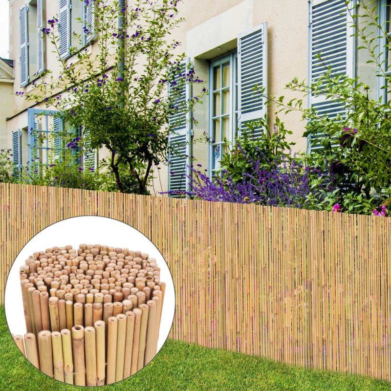 vidaXL Gartenzaun Bambus 300 x 100 cm vidaXL Gartenzaun Bambus 300 x 100 cm