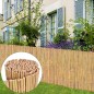 vidaXL Gartenzaun Bambus 300 x 100 cm vidaXL Gartenzaun Bambus 300 x 100 cm
