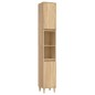 vidaXL 3-tlg. Badmöbel-Set Sonoma-Eiche Holzwerkstoff vidaXL 3-tlg. Badmöbel-Set Sonoma-Eiche Holzwerkstoff