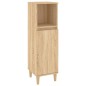 vidaXL 3-tlg. Badmöbel-Set Sonoma-Eiche Holzwerkstoff vidaXL 3-tlg. Badmöbel-Set Sonoma-Eiche Holzwerkstoff