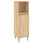 vidaXL 3-tlg. Badmöbel-Set Sonoma-Eiche Holzwerkstoff vidaXL 3-tlg. Badmöbel-Set Sonoma-Eiche Holzwerkstoff