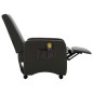 vidaXL Massagesessel Grau Kunstleder vidaXL Massagesessel Grau Kunstleder