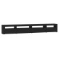 vidaXL TV-Schrank mit LED-Leuchten Schwarz 270x35x40 cm vidaXL TV-Schrank mit LED-Leuchten Schwarz 270x35x40 cm
