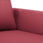 vidaXL Sessel Weinrot 60 cm Kunstleder vidaXL Sessel Weinrot 60 cm Kunstleder