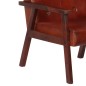 vidaXL Sessel Braun Echtleder vidaXL Sessel Braun Echtleder