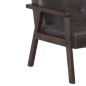 vidaXL Sessel Grau Echtleder vidaXL Sessel Grau Echtleder