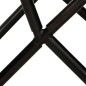 vidaXL Butterfly-Sessel Anthrazit Canvas vidaXL Butterfly-Sessel Anthrazit Canvas
