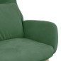 vidaXL Relaxsessel Hellgrün Samt vidaXL Relaxsessel Hellgrün Samt
