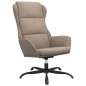 vidaXL Relaxsessel Taupe Wildleder-Optik vidaXL Relaxsessel Taupe Wildleder-Optik