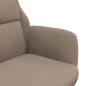vidaXL Relaxsessel Taupe Wildleder-Optik vidaXL Relaxsessel Taupe Wildleder-Optik