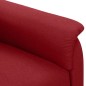 vidaXL Massagesessel mit Aufstehhilfe Weinrot Stoff vidaXL Massagesessel mit Aufstehhilfe Weinrot Stoff