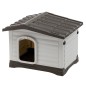 Ferplast Hundehütte Dogvilla 60 58x48x44 cm Grau Ferplast Hundehütte Dogvilla 60 58x48x44 cm Grau