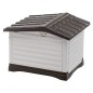 Ferplast Hundehütte Dogvilla 60 58x48x44 cm Grau Ferplast Hundehütte Dogvilla 60 58x48x44 cm Grau