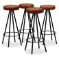9-tlg. Bar-Set Massivholz Akazie, Echtleder und Canvas 9-tlg. Bar-Set Massivholz Akazie, Echtleder und Canvas