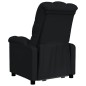vidaXL Relaxsessel Schwarz Stoff vidaXL Relaxsessel Schwarz Stoff