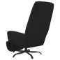 vidaXL Relaxsessel mit Fußstütze Schwarz Samt vidaXL Relaxsessel mit Fußstütze Schwarz Samt