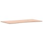 vidaXL Schreibtischplatte 110x(50-55)x1,5 cm Massivholz Buche vidaXL Schreibtischplatte 110x(50-55)x1,5 cm Massivholz Buche