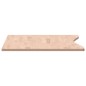 vidaXL Schreibtischplatte 110x(50-55)x1,5 cm Massivholz Buche vidaXL Schreibtischplatte 110x(50-55)x1,5 cm Massivholz Buche