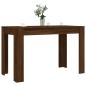vidaXL Esstisch Braun Eichen-Optik 120x60x76 cm Holzwerkstoff vidaXL Esstisch Braun Eichen-Optik 120x60x76 cm Holzwerkstoff