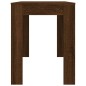 vidaXL Esstisch Braun Eichen-Optik 120x60x76 cm Holzwerkstoff vidaXL Esstisch Braun Eichen-Optik 120x60x76 cm Holzwerkstoff
