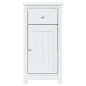 vidaXL Badschrank BERG Weiß 40x34x80 cm Massivholz Kiefer vidaXL Badschrank BERG Weiß 40x34x80 cm Massivholz Kiefer
