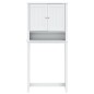 vidaXL Waschmaschinenschrank BERG Weiß 76x27x164,5 cm Massivholz vidaXL Waschmaschinenschrank BERG Weiß 76x27x164,5 cm Massivholz