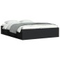 vidaXL Bettgestell Schwarz 150x200 cm King Size vidaXL Bettgestell Schwarz 150x200 cm King Size
