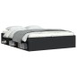 vidaXL Bettgestell Schwarz 150x200 cm King Size vidaXL Bettgestell Schwarz 150x200 cm King Size