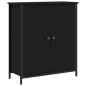 vidaXL Sideboard Schwarz 70x30x80 cm Holzwerkstoff vidaXL Sideboard Schwarz 70x30x80 cm Holzwerkstoff