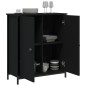 vidaXL Sideboard Schwarz 70x30x80 cm Holzwerkstoff vidaXL Sideboard Schwarz 70x30x80 cm Holzwerkstoff