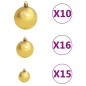 vidaXL Weihnachtsbaum Schlank mit 300 LEDs & Kugeln & Schnee 300 cm vidaXL Weihnachtsbaum Schlank mit 300 LEDs & Kugeln & Schnee 300 cm