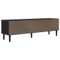 vidaXL TV-Schrank SENJA Rattan-Optik Schwarz 158x40x49cm Kiefernholz vidaXL TV-Schrank SENJA Rattan-Optik Schwarz 158x40x49cm Kiefernholz