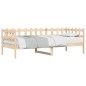 vidaXL Tagesbett 80x200 cm Massivholz Kiefer vidaXL Tagesbett 80x200 cm Massivholz Kiefer