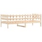 vidaXL Tagesbett 80x200 cm Massivholz Kiefer vidaXL Tagesbett 80x200 cm Massivholz Kiefer