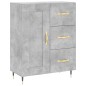 Highboard Betongrau 69,5x34x180 cm Holzwerkstoff Highboard Betongrau 69,5x34x180 cm Holzwerkstoff