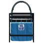 vidaXL Kinderhochbett mit Tunnel Blau 80x200 cm Massivholz Kiefer vidaXL Kinderhochbett mit Tunnel Blau 80x200 cm Massivholz Kiefer