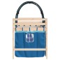 vidaXL Kinderhochbett mit Tunnel Blau 90x190 cm Massivholz Kiefer vidaXL Kinderhochbett mit Tunnel Blau 90x190 cm Massivholz Kiefer