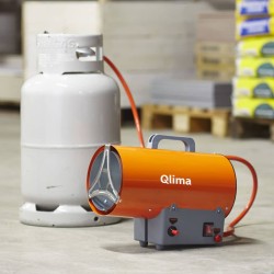 Qlima Gasheizgebläse GFA 1030 E 22,5x47,5x36 cm Orange
