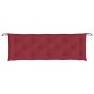 vidaXL Gartenbank-Auflage Weinrot 150x50x7 cm Oxford-Gewebe vidaXL Gartenbank-Auflage Weinrot 150x50x7 cm Oxford-Gewebe