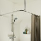 Sealskin Deckenhalterung Seallux 60 cm Chrom 276668618 Sealskin Deckenhalterung Seallux 60 cm Chrom 276668618