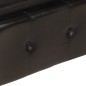 vidaXL Chesterfield-Sofa 2-Sitzer Schwarz Echtleder vidaXL Chesterfield-Sofa 2-Sitzer Schwarz Echtleder