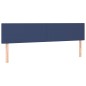 vidaXL Boxspringbett mit Matratze Blau 180x200 cm Stoff vidaXL Boxspringbett mit Matratze Blau 180x200 cm Stoff