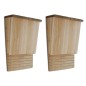 Fledermaushaus 22 x 12 x 34 cm 2er-Set Fledermaushaus 22 x 12 x 34 cm 2er-Set