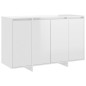 vidaXL Sideboard Hochglanz-Weiß 120x41x75 cm Holzwerkstoff vidaXL Sideboard Hochglanz-Weiß 120x41x75 cm Holzwerkstoff