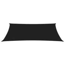 vidaXL Sonnensegel Oxford-Gewebe Rechteckig 4x6 m Schwarz